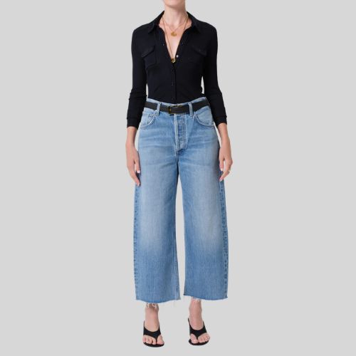 Ayla Raw Hem Crop - Citizens of Humanity