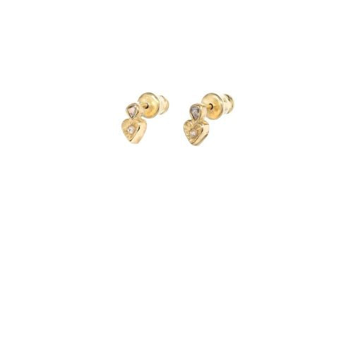 MLC 907 - Heart Stud Earrings -