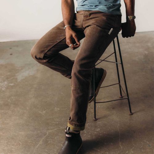 Chore Pant - Aged Penny Chipped Canvas - Taylor Stitch