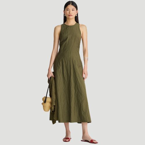 Sculpted Uma Sleeveless Maxi - Apiece Apart