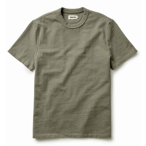 Organic Cotton Shop Tee - Army Twist - Taylor Stitch