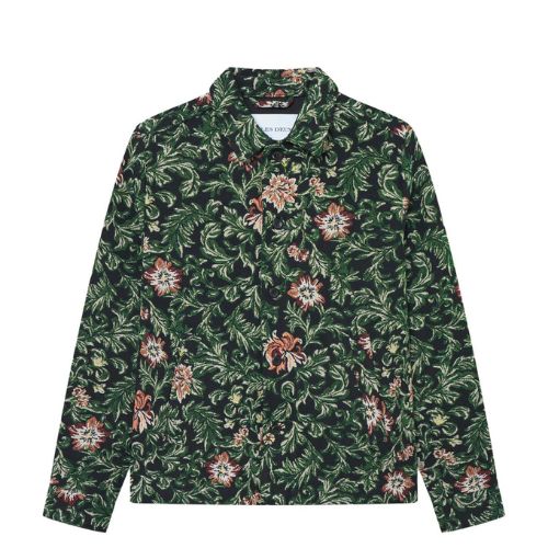 Jaiden Flower Jacquard Overshirt - Les Deux