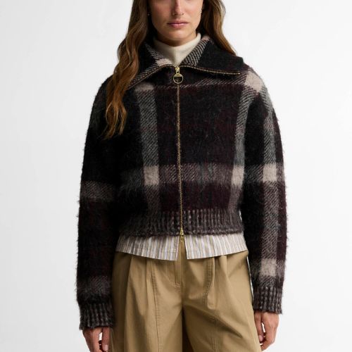 Carville Knitted Zip Up Cardigan - Barbour US