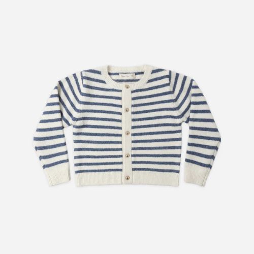 Kid's Classic Cardigan - Maritime Stripe - Rylee + Cru