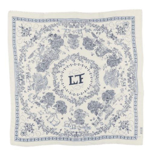 Wool/Silk Scarf - 100x100cm - Maison Lecomte Flamente