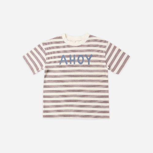 Baby Relaxed Tee - Ahoy - Rylee & Cru