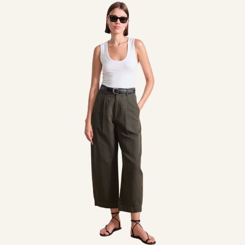 Petit Bari Cropped Trouser - Apiece Apart