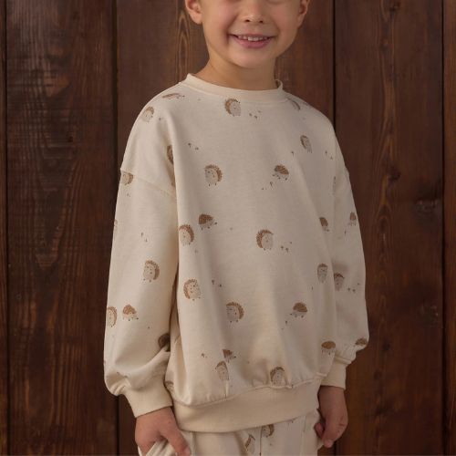 Relaxed Sweatshirt Hedgehog - Rylee & Cru