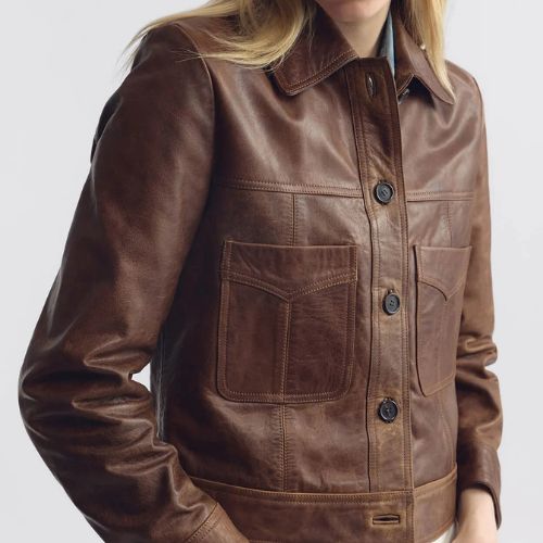 Susannah Leather Jacket - Nili Lotan