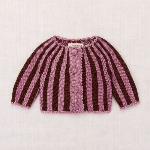 Baby Circus Stripe Cardigan - Misha & Puff