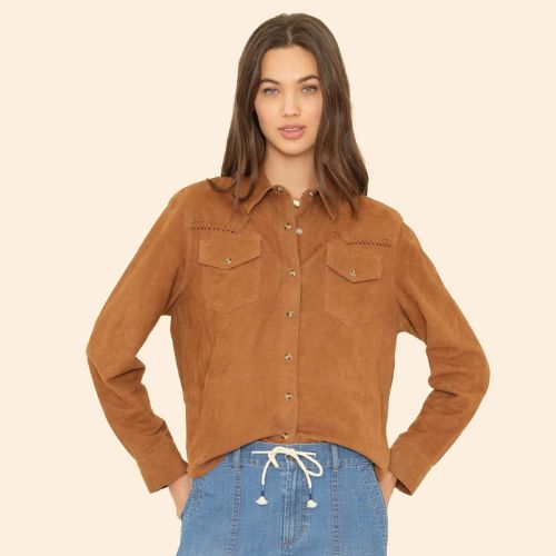Billie Suede Shirt - Xirena