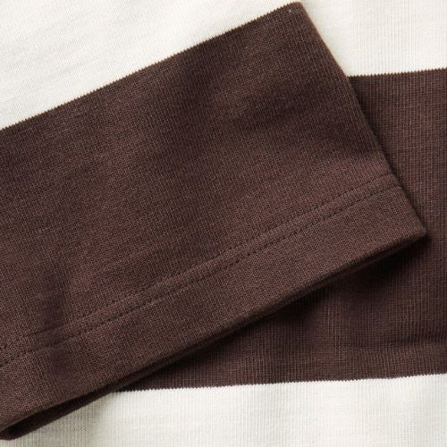 Short Sleeve Rugby Shirt in Port Stripe - Taylor Stitch