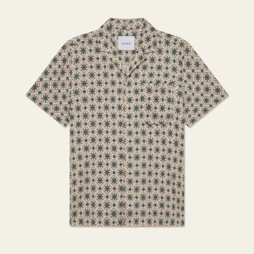 Lukas AOP Tapestry SS Shirt - Les Deux