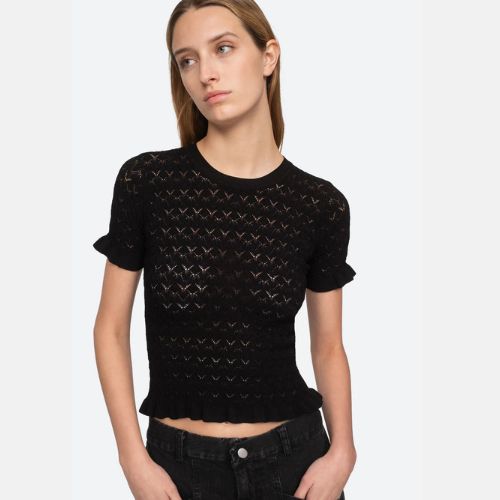 Rue S/S Sweater -Sea NY