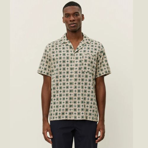 Lukas AOP Tapestry SS Shirt - Les Deux