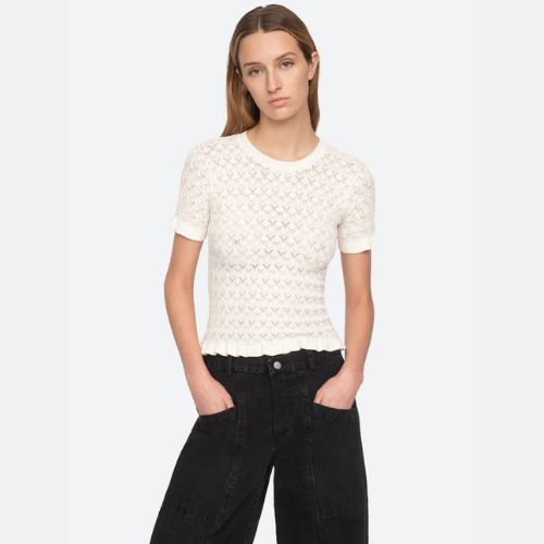 Rue S/S Sweater -Sea NY