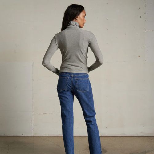 Cindy Turtleneck - Perfect White Tee