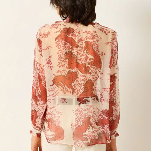 Poet Rouge Pegasus Blouse - Alix of Bohemia