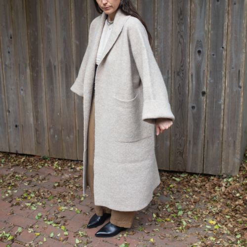 Double Face Long Coat - Lauren Manoogian