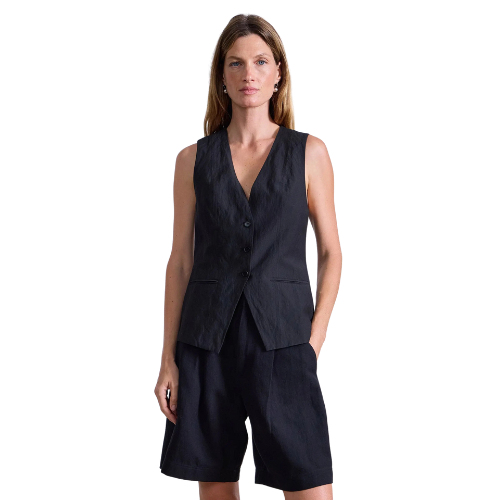 Helena V-Neck Vest -Apiece Apart