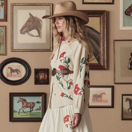 Western Embroidered Commodore Jacket - The Great