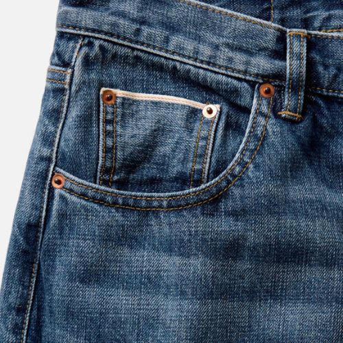 Democratic Jean - Mid Wash Organic Selvedge - Taylor Stitch