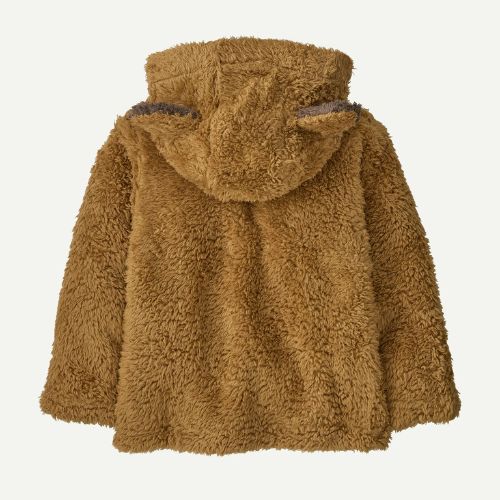 Baby Furry Friends Hoody - Nest Brown - Patagonia