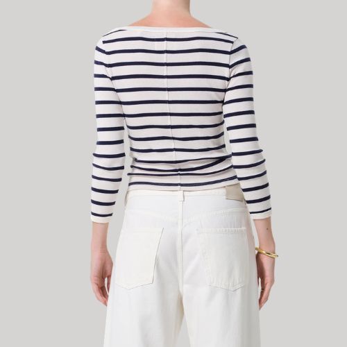 Boat Neck Slim Tee - Citizens of Humanity