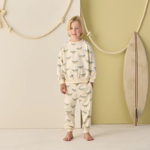 Relaxed Sweatshirt Aligators -  Rylee+Cru