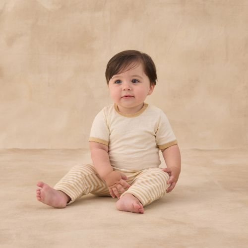 Baby Cru Pant - Butterscotch Stripe - Rylee & Cru