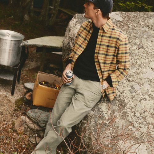 The Jack - Marsh Check Oxford - Taylor Stitch