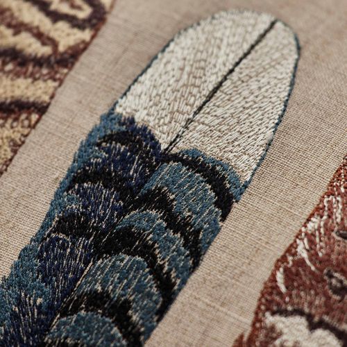 Medium Feathers - Pillow Cover (NO INSERT) - Coral&Tusk