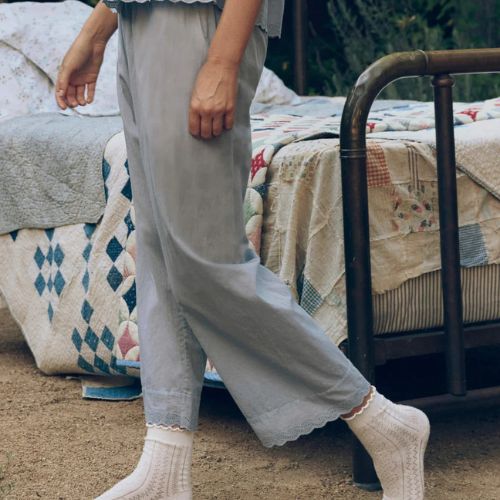 Eyelet Easy Sleep Pant - The Great