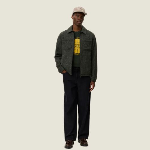 Marseille Herringbone Wool Jacket - Les Deux