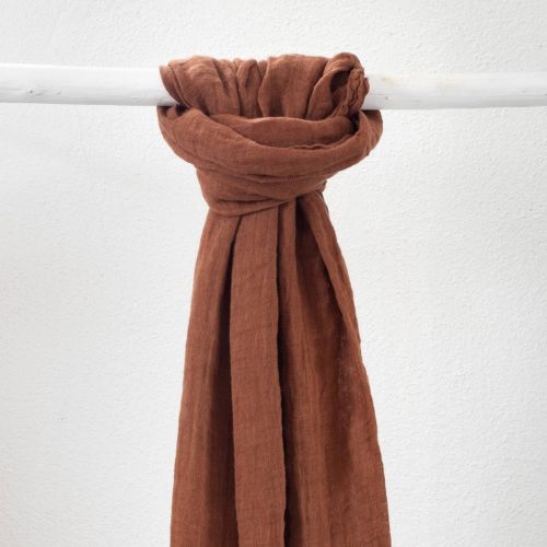 Washed Linen Scarf - Lissoy