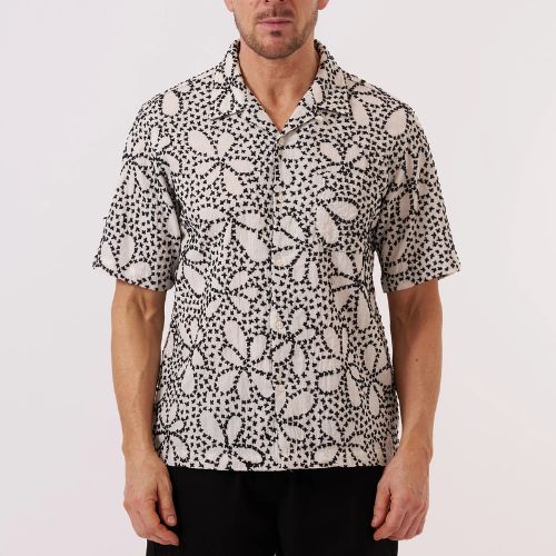 Road Shirt - Kantha Flower - Universal Works