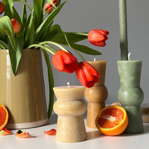 Josee Pillar Candle - Greentree Home