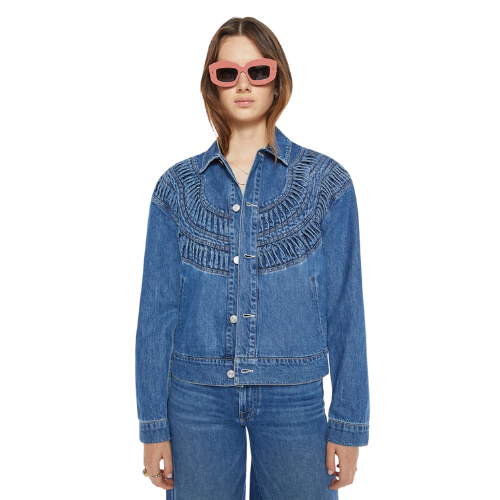 Loop De Loop Denim Jacket - Mother