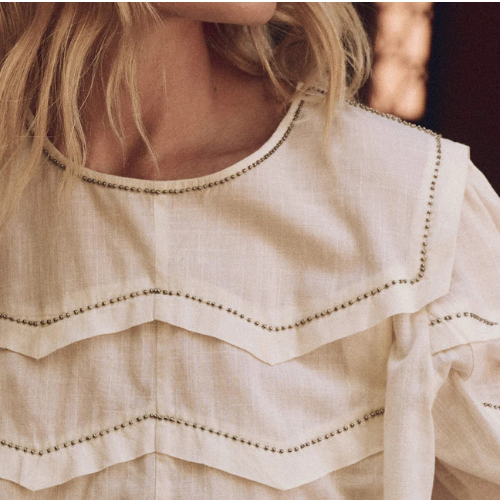 The Great Beaded Chevron Top - The Great