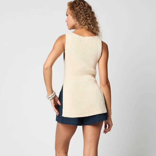 Boat Neck Top - Atelier Delphine