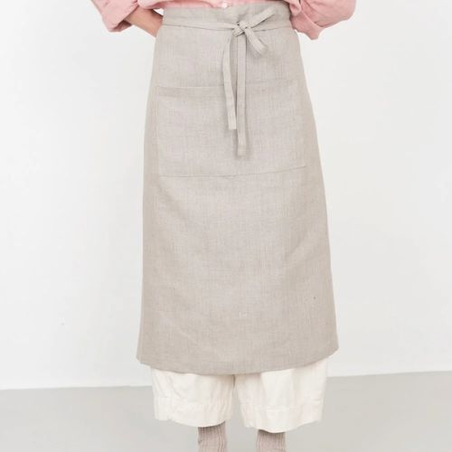 Garcon Apron - Natural - Fog Linen