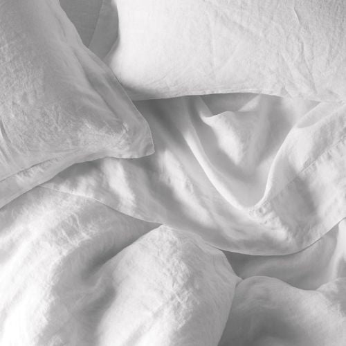 Organic Relaxed Linen Duvet Cover - Coyuchi