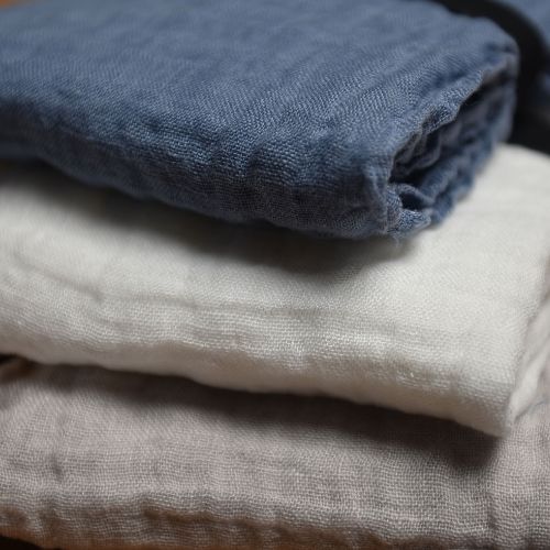 Washed Linen Scarf - Lissoy