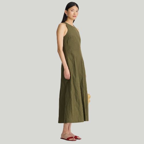 Sculpted Uma Sleeveless Maxi - Apiece Apart