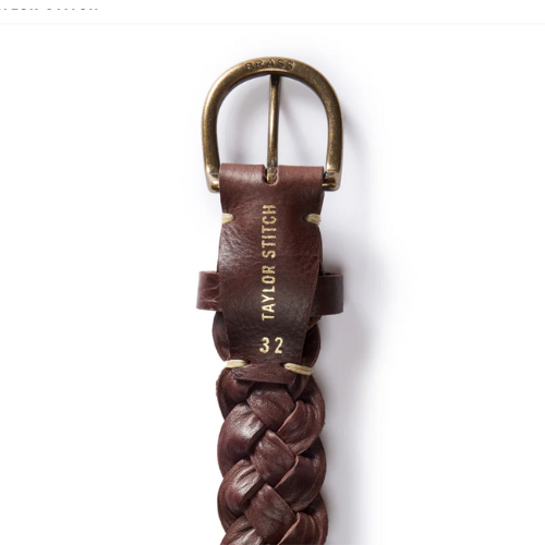 The Braided Belt - Taylor Stitch