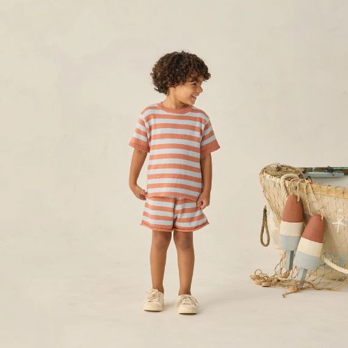 Kid's Liam Set - Americana Stripe - Rylee & Cru