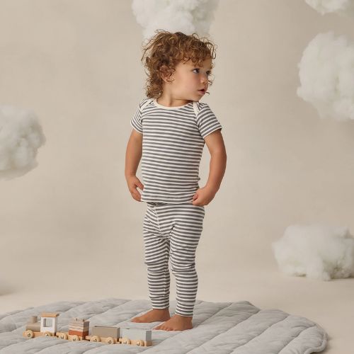 Baby Ribbed SS Tee + Legging Set - Rylee & Cru