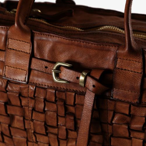 Penelope Shopping Bag - Cognac - Campomaggi