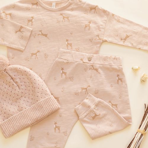 Long Sleeve Set in Fawns - Rylee & Cru