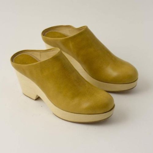 Gammon Clog - Mustard - Rachel Comey